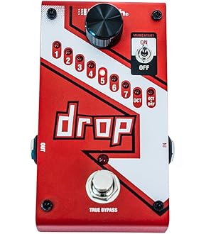 【動作確認済】DigiTech Drop Digitech DROP Compact Polyphonic Drop Tune Pitch Shift Pedal
